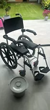 Shower wheelchair/commode