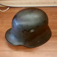 Original WWI German M16 Helmet Imperial WW1 Machine Gunners Helmet