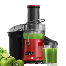 Centrifugal Juicer Machine, Rapid 1000W Juice Extractor, Large 3.2'' Feed Chu...