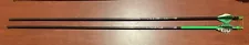 2-Easton AXIS Bow Hunting Arrows 28 5/16th Inches w/Nocks.