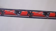 NE England Patriots 7/8" Ribbon BTY