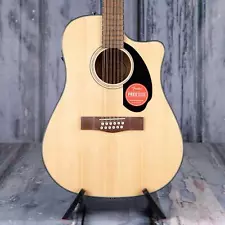 Fender CD-60SCE Dreadnought 12-String Acoustic/Electric, Natural