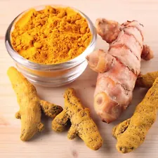 Turmeric Root - Whole Raw Organic Root 20+ seed