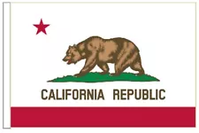 California US State Sleeved Courtesy Flag ideal for Boats 45cm x 30cm