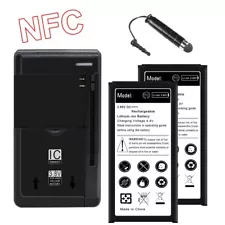 2X 6820mAh NFC Battery Charger Stylus f Virgin Mobile Samsung Galaxy S5 SM-G900P