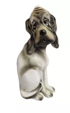 Lefton Basset Hound Planter Ceramic Dog Puppy Figurine Plants Succulents