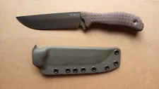 SYKCO 411 Knife, Busse?, Maroon Grip