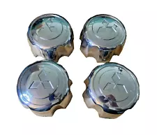 94-02 OEM Genuine Mitsubishi Montero Sport Wheel Center Hub Cap Chrome 4 Set (For: 1998 Mitsubishi Montero)