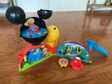 Disney Mickey Mouse Clubhouse Deluxe Playset; No Characters; Include cards