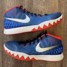 Nike Kyrie 1 USA Independence Day Blue Red White Size 11 Sneakers 705277-401