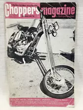 February 1970 CHOPPERS MAGAZINE Vintage Custom Motorcycle Chopper Mag ~ED ROTH~