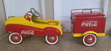 Coca-Cola Gearbox Pedal Car With Wagon And Cooler