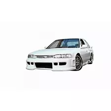 KBD Body Kits BW Spec Polyurethane Front Bumper Fits Honda Accord 90-93