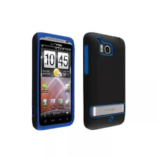 Verizon Double Cover Case for HTC Thunderbolt 6400 (Black / Blue)