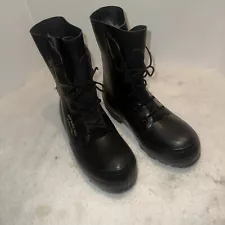 1982 BATA MICKEY MOUSE BUNNY BOOTS Size 9R COLD WEATHER Military Black Rubber