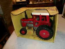 Agco Massey Harris Ferguson Farm Toy Original 1155 1975 1st Ed Red Rims Rare