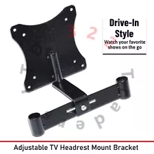 Universal Adjustable Car Camper Van Motorhome Caravan TV Headrest Mount Bracket