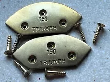 Triumph Flush Metal Toe Taps Made in Germany for leather soled shoes and boots