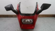 82-85 Kawasaki Gpz750 Red Front Upper Nose Fairing Cowl Headlight Mount OEM (For: 1982 Kawasaki GPz750)