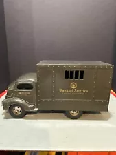 Vintage Smith Miller Smitty Toys Bank Of America Armored Truck