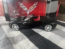 2017 CORVETTE CONVERTIBLE IN BLACK PROMO MODEL