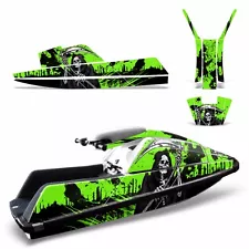 Decal Graphic Kit Yamaha Superjet Ski Wrap Jetski Super Jet SQUARE Nose REAP GRN (For: 2007 Yamaha)