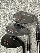 New Cobra Trusty Rusty Wedge Set Black 49 53 57 (50 54 58) Dg105 Dg S400 Tour