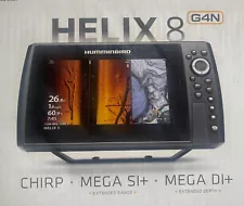 Humminbird Helix 8 Chirp Mega Si+ Gps G4N with Mega Transducer 411350-1