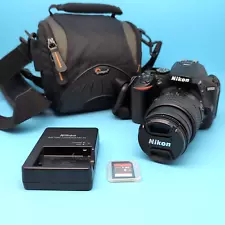 Nikon D5500 24.2MP DSLR Camera w/ DX VR 18-55mm Lens *LOW SHUTTER COUNT NICE*