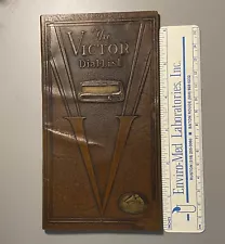 Vintage The Victor Dial List Book Victrola