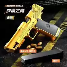 Gold Desert Eagle Toy Kids Toys Gun AU