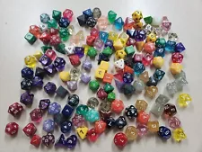 Huge Dice Lot 145 Gaming Chessex DND D&D Assorted Types Dungeons and Dragons