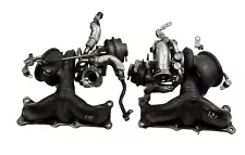 07-10 BMW 335I E90 E92 E93 N54 TWIN TURBO CHARGER SET MANIFOLD ASSY OEM (For: 2010 BMW 335i)