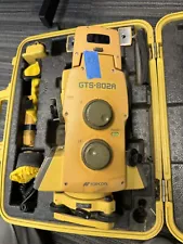 Topcon GTS-802A Robotic Total Station For Surveying