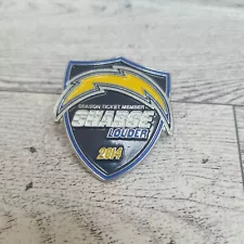 San Diego Chargers 2014 Season Ticket Holder Lapel Pin Charge Louder Collectable