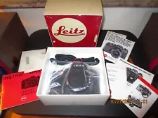 Leica R3 Mot Black, SLR 35mm Film, New Unused In Box Original Owner