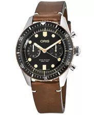 New Oris Divers Sixty-Five Chronograph Men's Watch 01 771 7744 4354-07 5 21 45