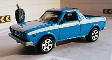 SUBARU BRAT 4x4 UTE Diecast Pick Up 1/64 Scale Model New Boxed Free Post