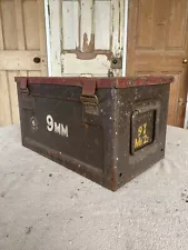 British Military Ammo Box 9mm Mk2 Z 1954