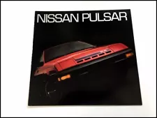 1983 Nissan Pulsar 12-page Original Car Dealer Sales Brochure Catalog