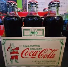 Coca Cola 1899 Circa Bottle Limited Edition Refreshing Holiday 6 pack, Unopened