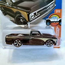 Hot Wheels 67 Chevy C10 Truck #143 Brown Hot Wheels Hot Trucks For Sale