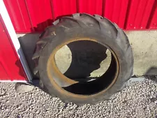 LTR 9.5 x 24" rear tractor tire Farmall B BN A IH 4 ply Long bar tread