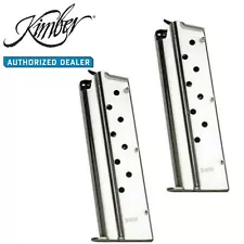 Lot (2) Kimber 1911 Full Size OEM 9MM 9-Round Magazines 1100307A