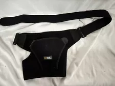 Copper Compression Shoulder Brace (One Size UNISEX) Black pre -owned