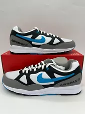 Nike Air Span II Men's Size 15 White Blue Black Athletic Shoes AH8047 001