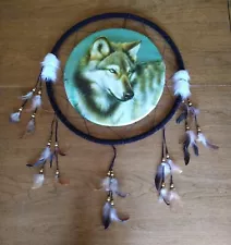 Wolf Dreamcatcher 24" Large