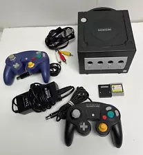 Nintendo GameCube DOL-001 with cords and controllers