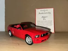 1/18 AUTOART 2006 FORD MUSTANG GT CONVERTIBLE , RED ð¥