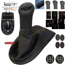 Shift gear knob gaiter Alcantara leather for Porsche Boxster 986 911 Typ 996 ICT